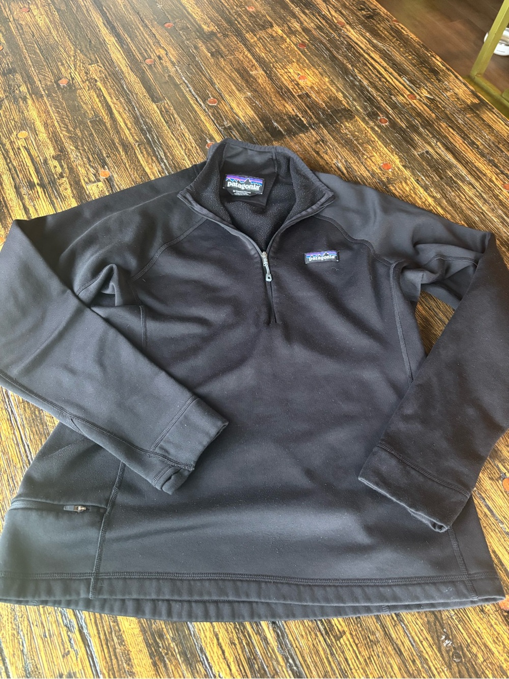 Patagonia Black Women's Half-Zip Performance Jacket